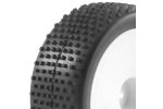 Fastrax 1/10th Mounted Buggy Tyres Lp 'Block' Front