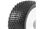 Fastrax 1/10th Mounted Buggy Tyres Lp 'Block' Rear