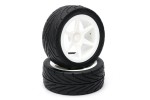 Fastrax 1/10th Mounted Buggy Tyres Lp 'Arrow' Front