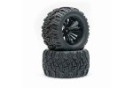 Fastrax 1/10 Mimic Truck Tyre Mounted Split-Spoke (12mm Hex)