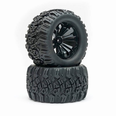 Fastrax 1/10 Mimic Truck Tyre Mounted Split-Spoke (12mm Hex)