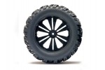 Fastrax 1/10 Mimic Truck Tyre Mounted Split-Spoke (12mm Hex)