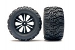 Fastrax 1/10 Mimic Truck Tyre Mounted Split-Spoke (12mm Hex)