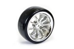 Fastrax 1/10th Street/Drift 10sp Scale Wheel & V2 Tyre