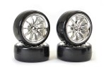 Fastrax 1/10th Street/Drift 10sp Scale Wheel & V2 Tyre