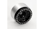 Fastrax Aluminium Beadlock Sixo 1.9" Wheels - Black (4pc)