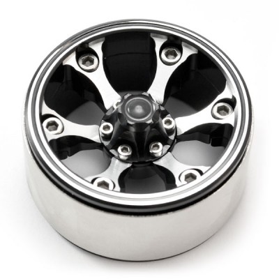 Fastrax 1.9" Heavy Duty 6-Spoke Alloy Beadlock Wheels (106g Each) (x2)