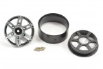Fastrax 1.9" Heavyweight Split 6-Spoke Alloy Beadlock Wheels