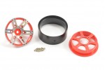 Fastrax 1.9" Heavyweight Split 6-Spoke Alloy Beadlock Wheels