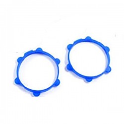 Fastrax 1/10th Rubber Tyre Bands (pair)