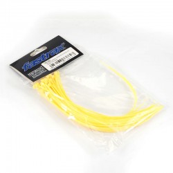 Fastrax 200mm X 2.5mm Yellow Nylon Cable Ties (50pcs)