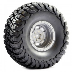 Fastrax 1:10 Crawler Granite 2.2 Scale Wheel Grey Ø140mm Tyre