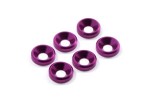 Fastrax M3 Csk Washer Purple (6)