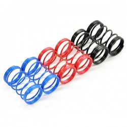 Fastrax 1/10th 55mm Spring Set Soft/Blue, Med/Red, Hard/Black