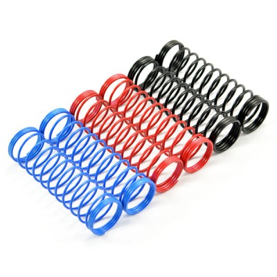 Fastrax 1/10th 95mm Spring Set Soft/Blue, Med/Red, Hard/Black