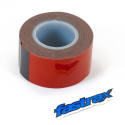 Fastrax Premium Double Side/Servo Tape 25mm X 1m Roll (Thickness 1mm)