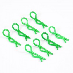 Fastrax Flourescent Green Sm Clips
