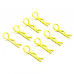 Fastrax Fluorescent Yellow Sm Clips