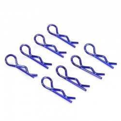 Fastrax Metalic Blue Small Clips