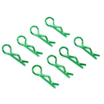 Fastrax Metalic Green Small Clips