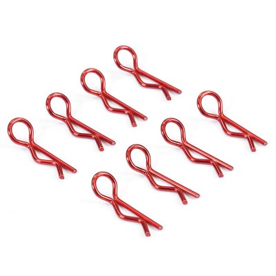 Fastrax Metalic Red Small Clips