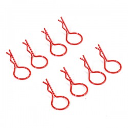 Fastrax Flourescent Red Clips