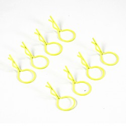 Fastrax Flourescent Yellow Large Clips