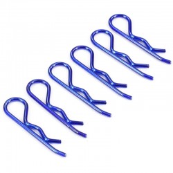 Fastrax Metalic Blue Large Clips