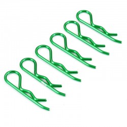 Fastrax Metalic Green Large Clips