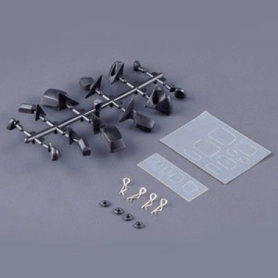 Fastrax Black Wing Mirror Set 6 Types