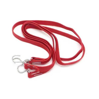 Fastrax Luggage Bungee Strap 2pc With Hooks 400mm - Red