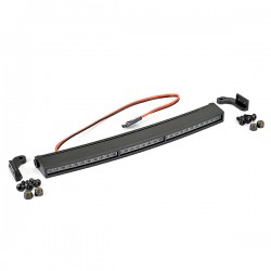 Fastrax Moulded Curved Roof 32 LED Light Bar W/Mounts 145mm