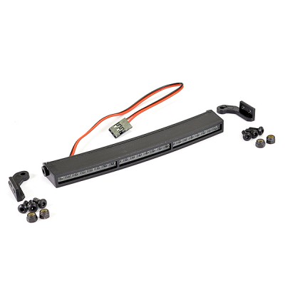 Fastrax Moulded Curved Roof 24 LED Light Bar W/Mounts 118mm