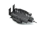 Fastrax Dual-Axle Trailer w/Ramps & LEDs (Med 1/12-1/18) - Black