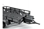 Fastrax Dual-Axle Trailer w/Ramps & LEDs (Med 1/12-1/18) - Black