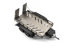 Fastrax Dual-Axle Trailer w/Ramps & LEDs (Med 1/12-1/18) - Titanium