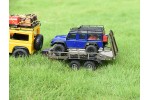 Fastrax Dual-Axle Trailer w/Ramps & LEDs (Med 1/12-1/18) - Titanium