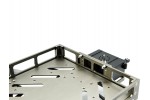 Fastrax Dual-Axle Trailer w/Ramps & LEDs (Med 1/12-1/18) - Titanium