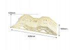 Fastrax Wood Board Climbing Up'N'Over Obstacle Type B