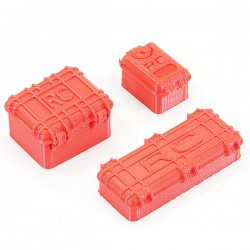 Fastrax 1/24th Mini Tool Case Set 3pc