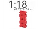 Fastrax 1/18th Red Oil Box 45.2x17.8x7.6mm