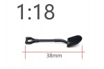 Fastrax 1/18th Scale Metal Shovel 38mm Long
