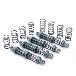 Fastrax Aluminium Adjustable 1:10 Crawler 80mm Shock Set 4pcs