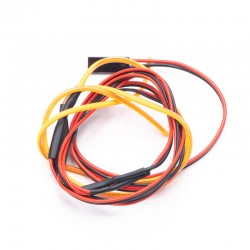 Fastrax LED Twin Antenna 18cm Light Length - Yellow