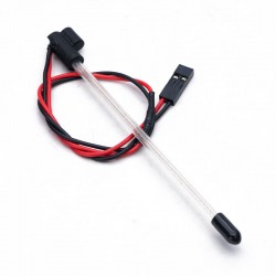Fastrax LED Whip Light Antenna With Mount 1/24th - Blue