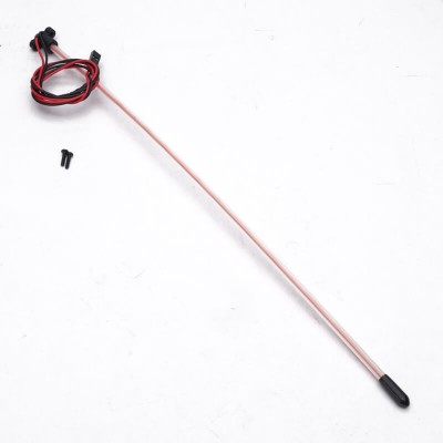 Fastrax LED Whip Light Antenna With Mount 1/10th - Red