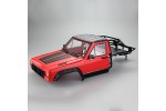Fastrax 1/10 Rockee Pick-Up & Rear Cage Hardbody 313-324mm - Red
