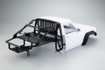 Fastrax 1/10 Rockee Pick-Up & Rear Cage Hardbody 313-324mm - White