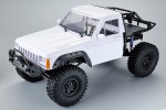 Fastrax 1/10 Rockee Pick-Up & Rear Cage Hardbody 313-324mm - White