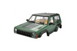 Fastrax 1/10 Rockee Fullcab & Interior Hardbody 313mm - Green
